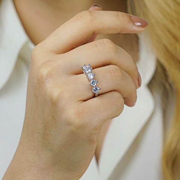 Gümüş Kadın Yüzük