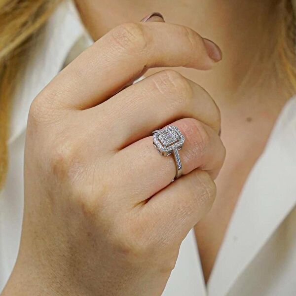 Gümüş Kadın Yüzük