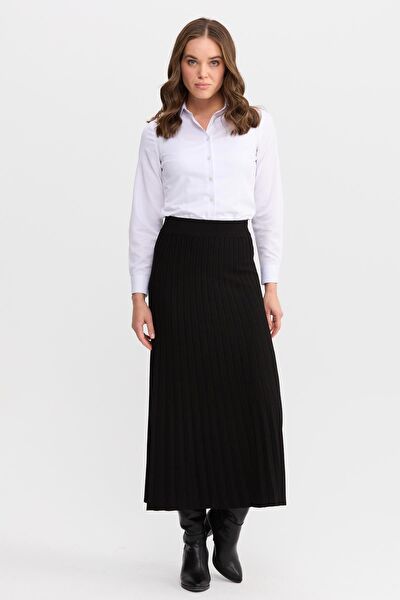 Desen Triko Kadın Etek