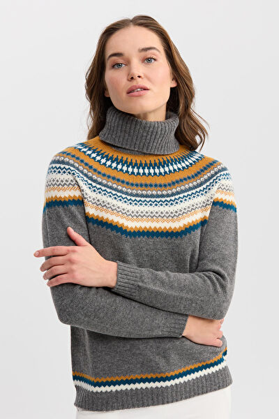 Desen Triko Kadın Triko, Kazak