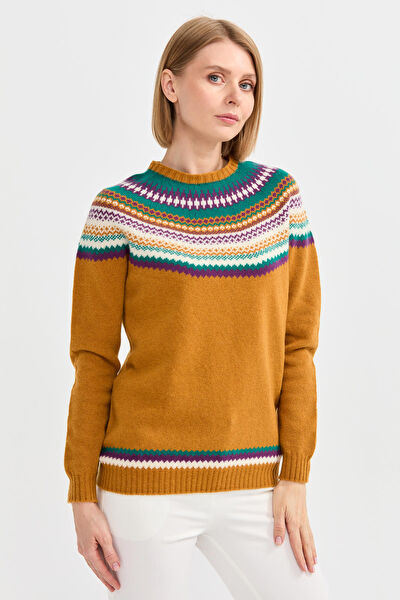 Desen Triko Kadın Triko, Kazak