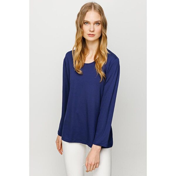 Desen Triko Kadın Bluz