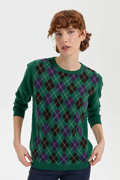 Desen Triko Kadın Triko, Kazak