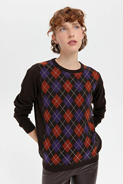 Desen Triko Kadın Triko, Kazak