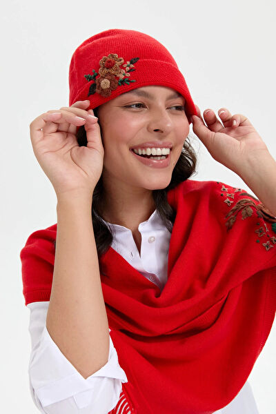 Desen Triko Şapka, Bere, Kulaklık