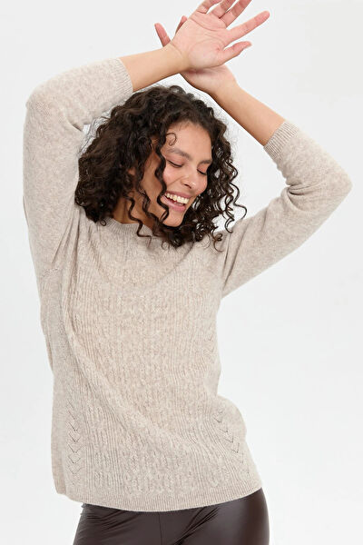 Desen Triko Kadın Triko, Kazak