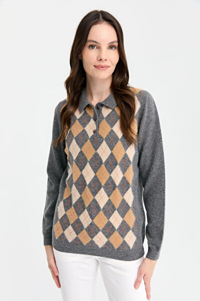 Desen Triko Kadın Triko, Kazak