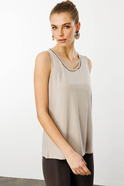 Desen Triko Kadın Tişört