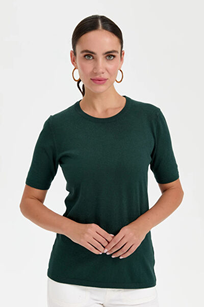 Desen Triko Kadın Bluz