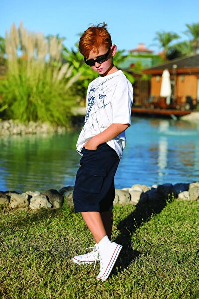 Jack Lions Erkek Çocuk Şort, Bermuda, Kapri