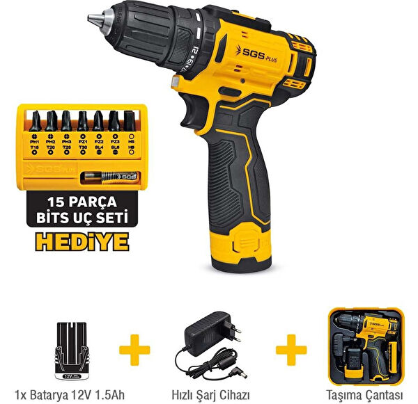 SGS Akülü Vidalama