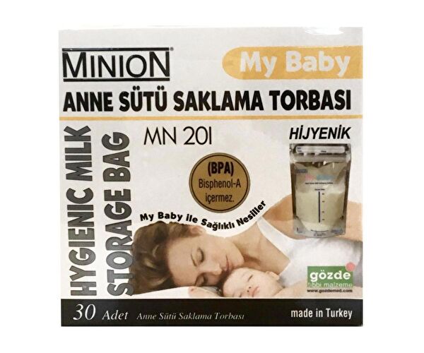 Minions Süt Saklama Poşeti, Kabı