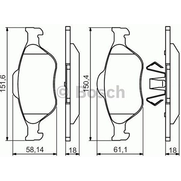 Bosch Fren Balataları