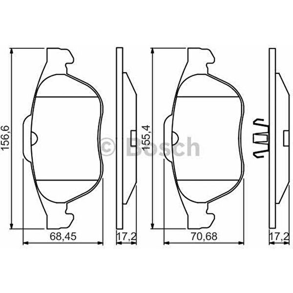 Bosch Fren Balataları
