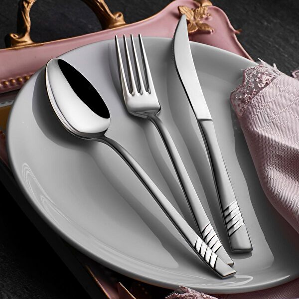 Yetkin Çelik Çeyiz Çatal, Kaşık, Bıçak Takımı