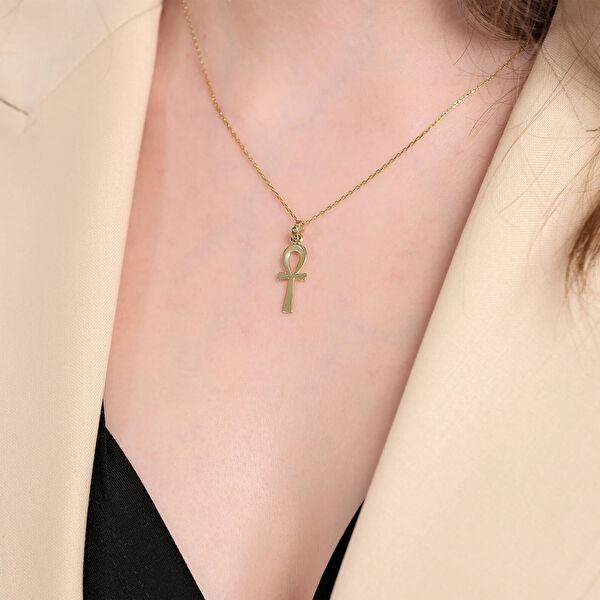 Mona Roza Altın Kolye