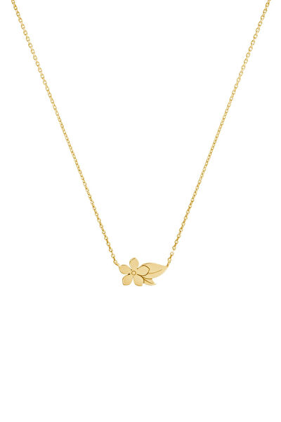 Mona Roza Altın Kolye