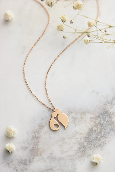 Mona Roza Altın Kolye