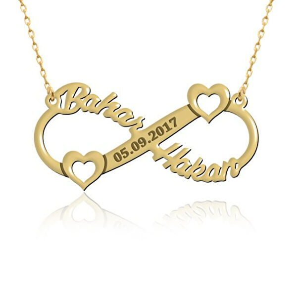 Mona Roza Altın Kolye