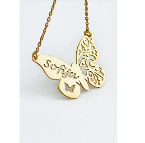 Mona Roza Altın Kolye