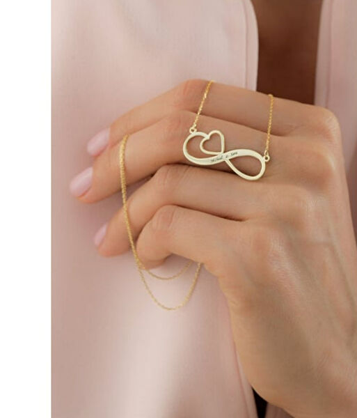 Mona Roza Altın Kolye