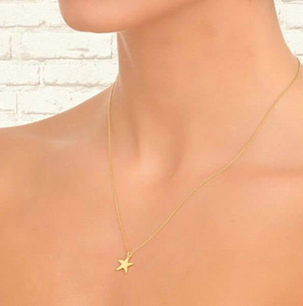 Mona Roza Altın Kolye