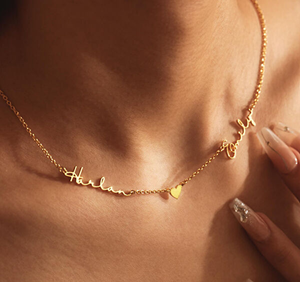 Mona Roza Altın Kolye