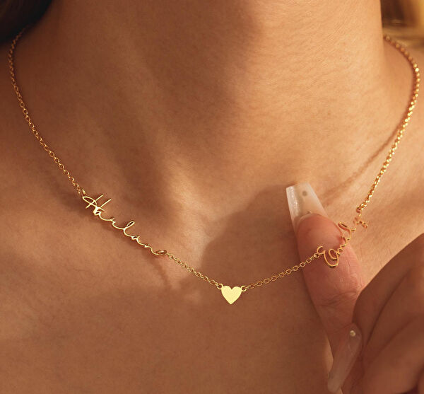 Mona Roza Altın Kolye