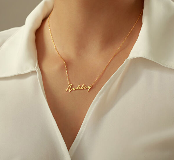 Mona Roza Altın Kolye