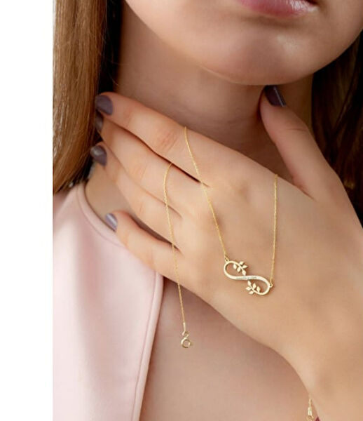 Mona Roza Altın Kolye