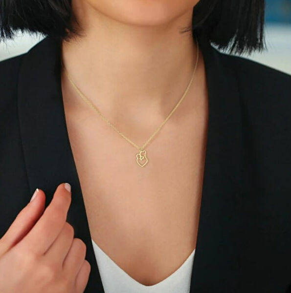 Mona Roza Altın Kolye