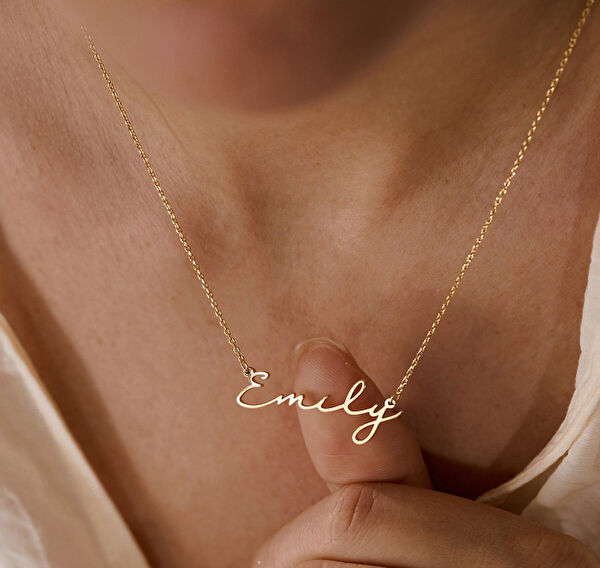 Mona Roza Altın Kolye