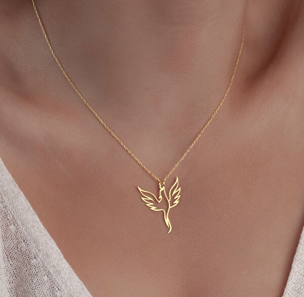 Mona Roza Altın Kolye