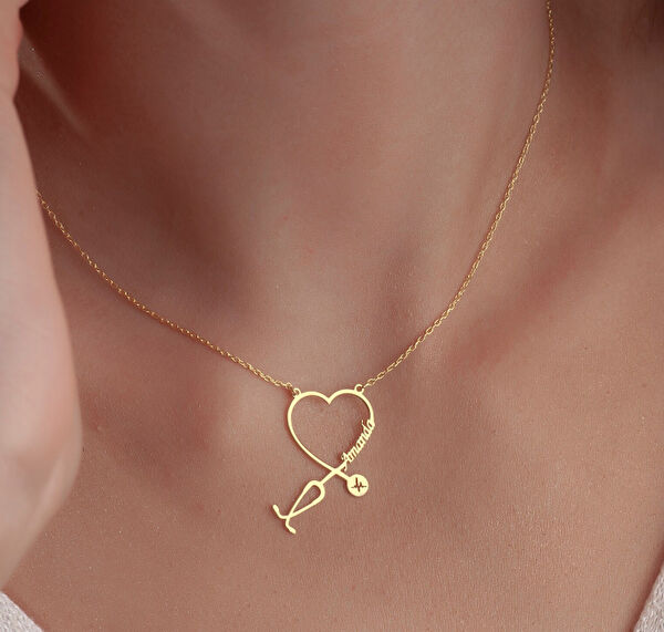 Mona Roza Altın Kolye