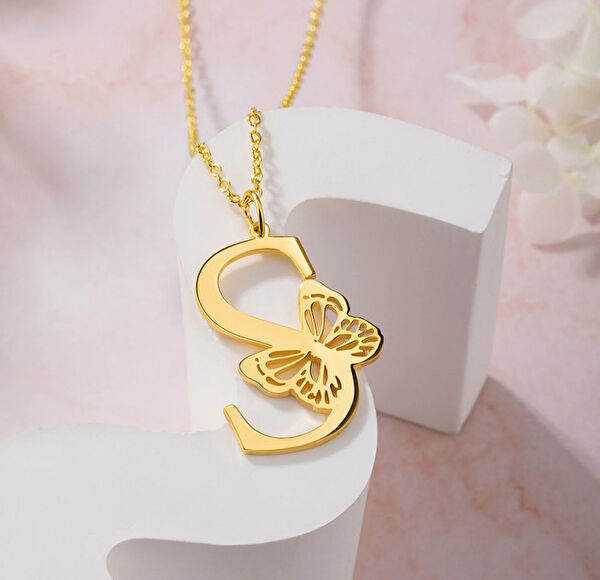 Mona Roza Altın Kolye