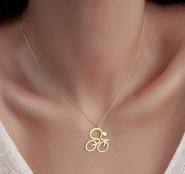 Mona Roza Altın Kolye