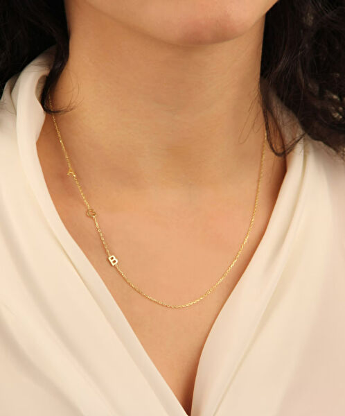 Mona Roza Altın Kolye