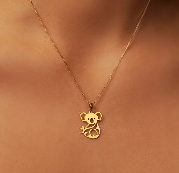 Mona Roza Altın Kolye