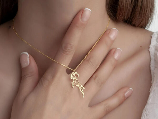 Mona Roza Altın Kolye