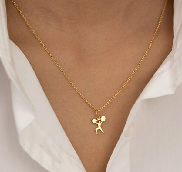 Mona Roza Altın Kolye