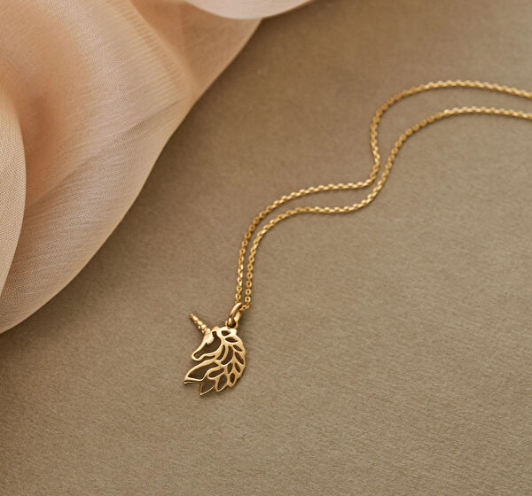 Mona Roza Altın Kolye