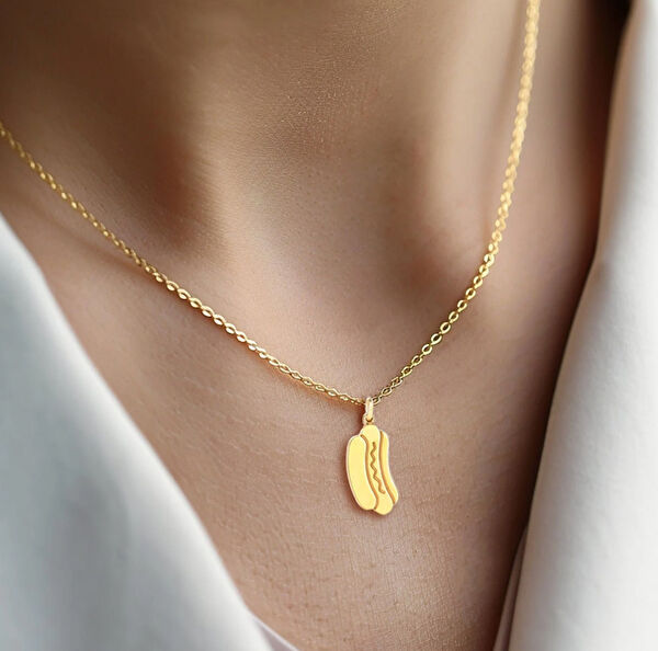 Mona Roza Altın Kolye