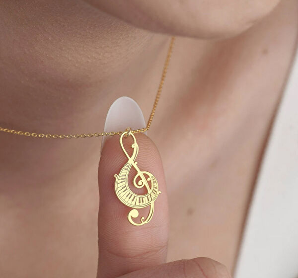 Mona Roza Altın Kolye