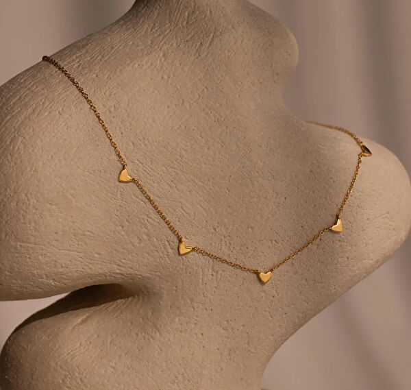 Mona Roza Altın Kolye