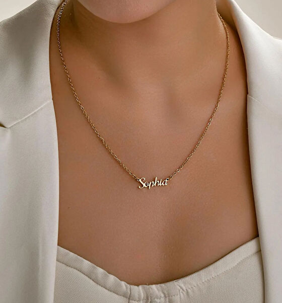 Mona Roza Altın Kolye