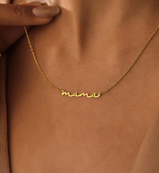 Mona Roza Altın Kolye