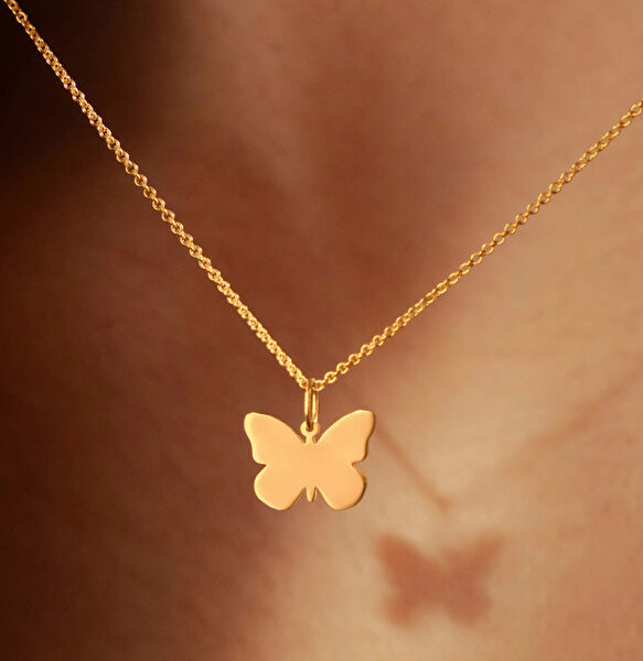 Mona Roza Altın Kolye