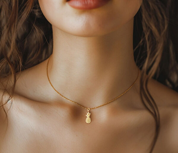 Mona Roza Altın Kolye