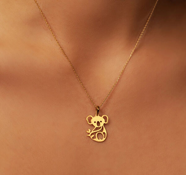 Mona Roza Altın Kolye