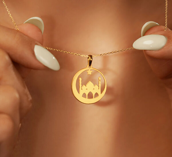 Mona Roza Altın Kolye